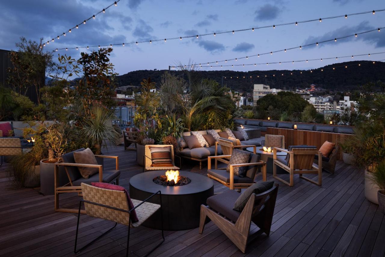Nohga Hotel Kiyomizu Kyoto Bagian luar foto The rooftop terrace at the Hotel