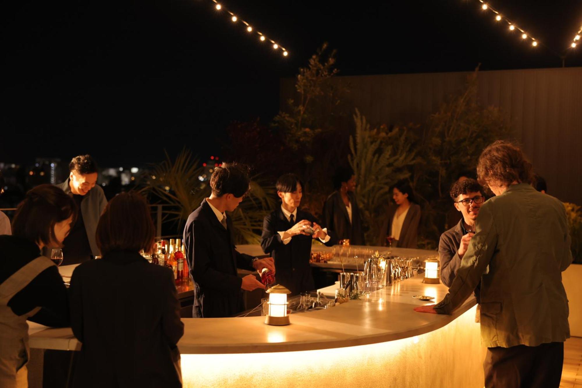 Nohga Hotel Kiyomizu Kyoto Bagian luar foto A rooftop bar in Tokyo