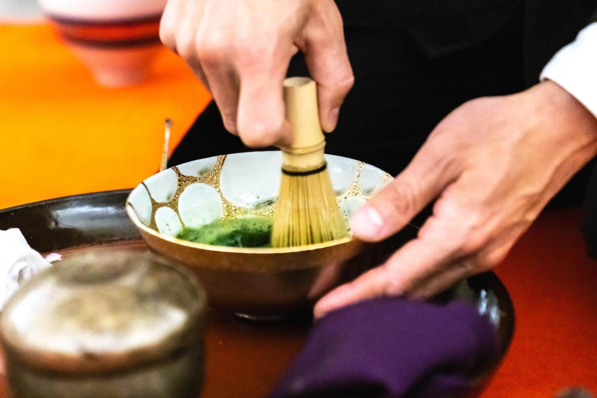 Nohga Hotel Kiyomizu Kyoto Bagian luar foto Preparation of matcha