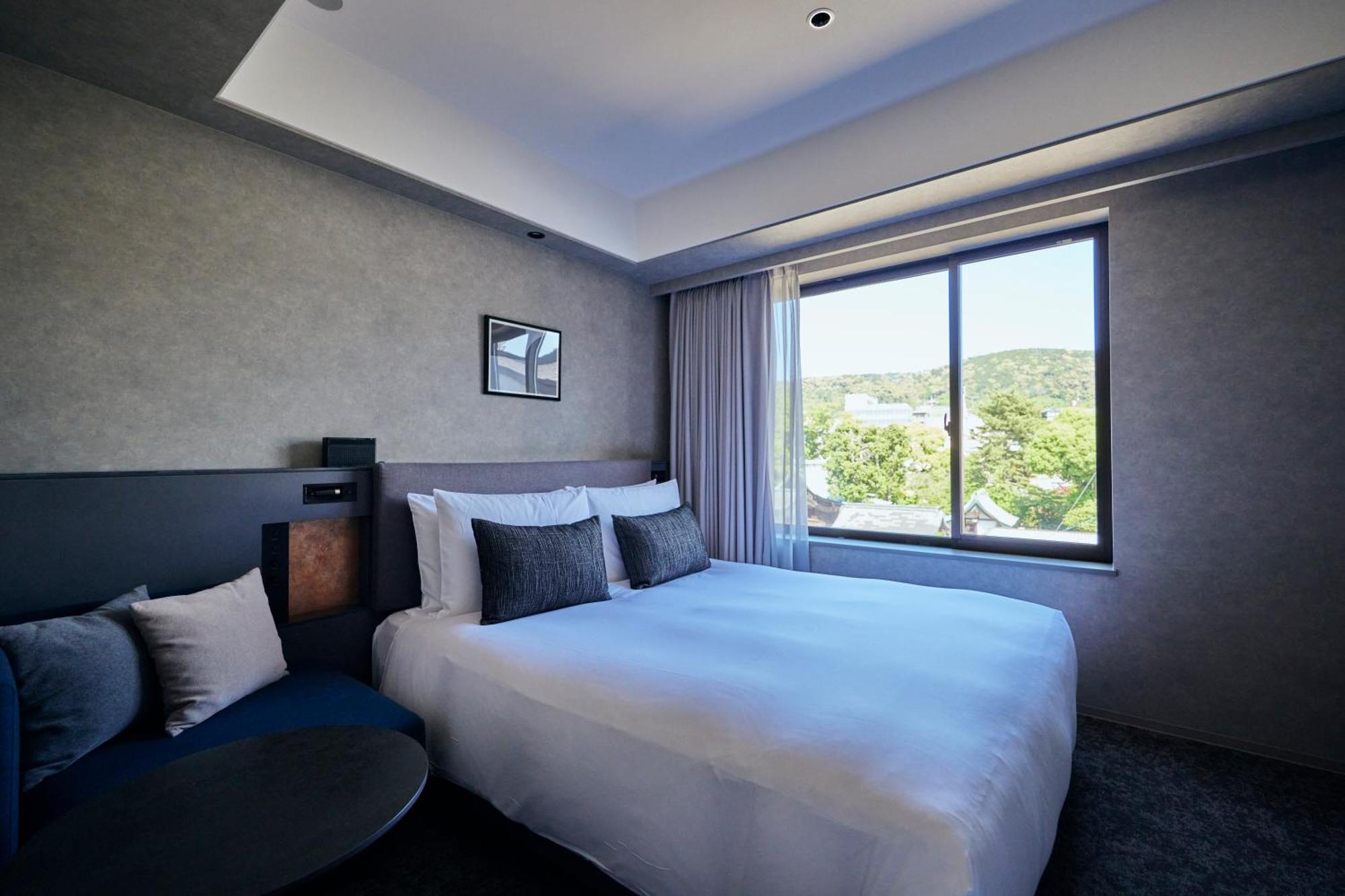 Nohga Hotel Kiyomizu Kyoto Bagian luar foto A bedroom at the hotel